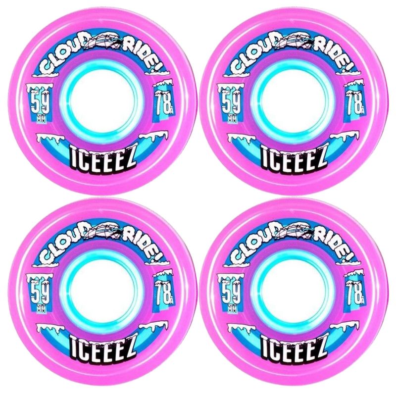 ウィール　ダウンヒル スライド クラウドライド ICEEEZ 59mm Cloud Ride 59mm Blue Iceeez | Cloudride Wheels